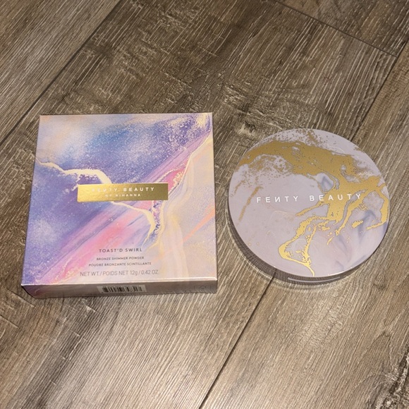 Fenty Beauty Limited Edition Toast’d Swirl Bronze Shimmer Powder - Picture 1 of 6